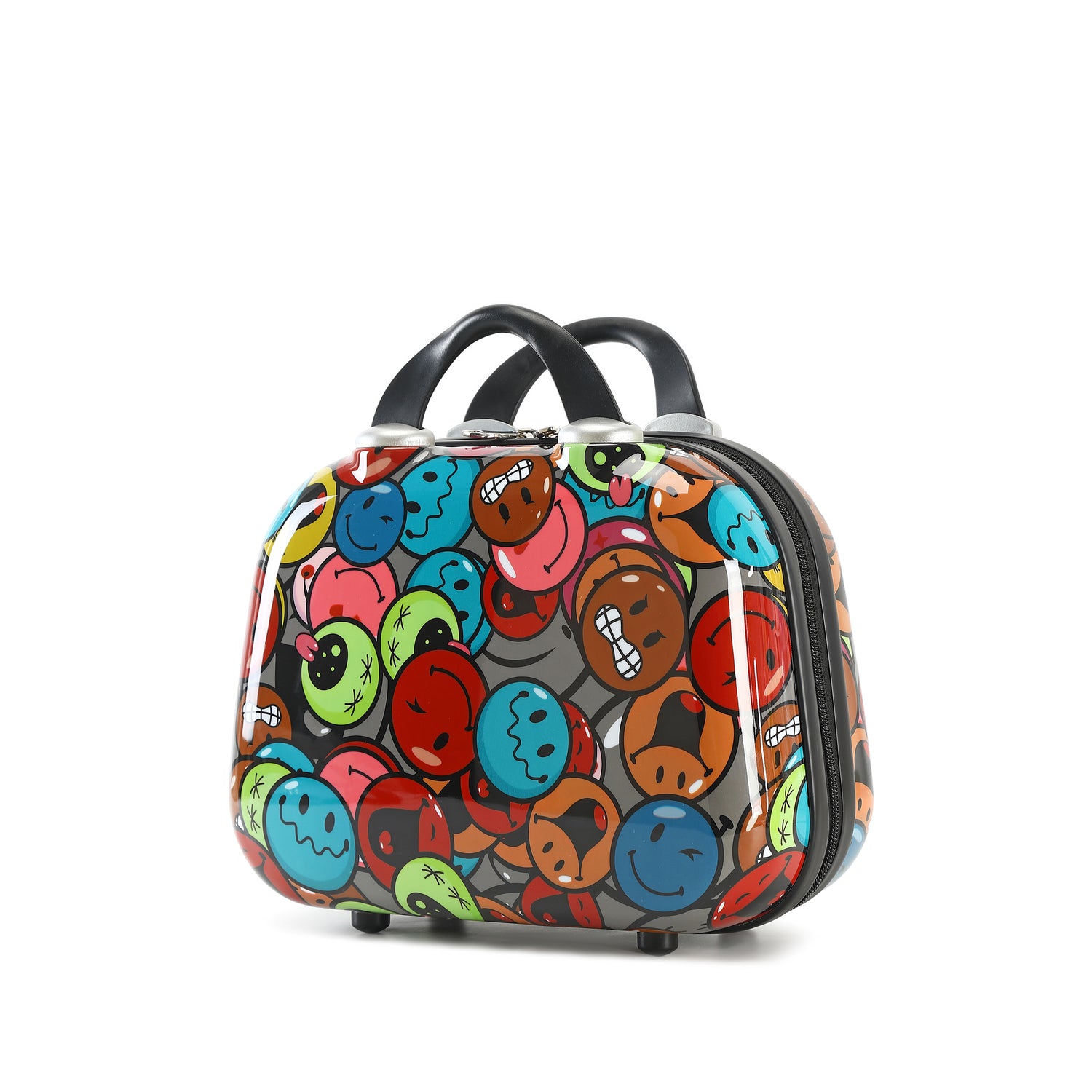 Pack de Maleta Pequeña Extensible + Neceser Emoji de Greenwich
