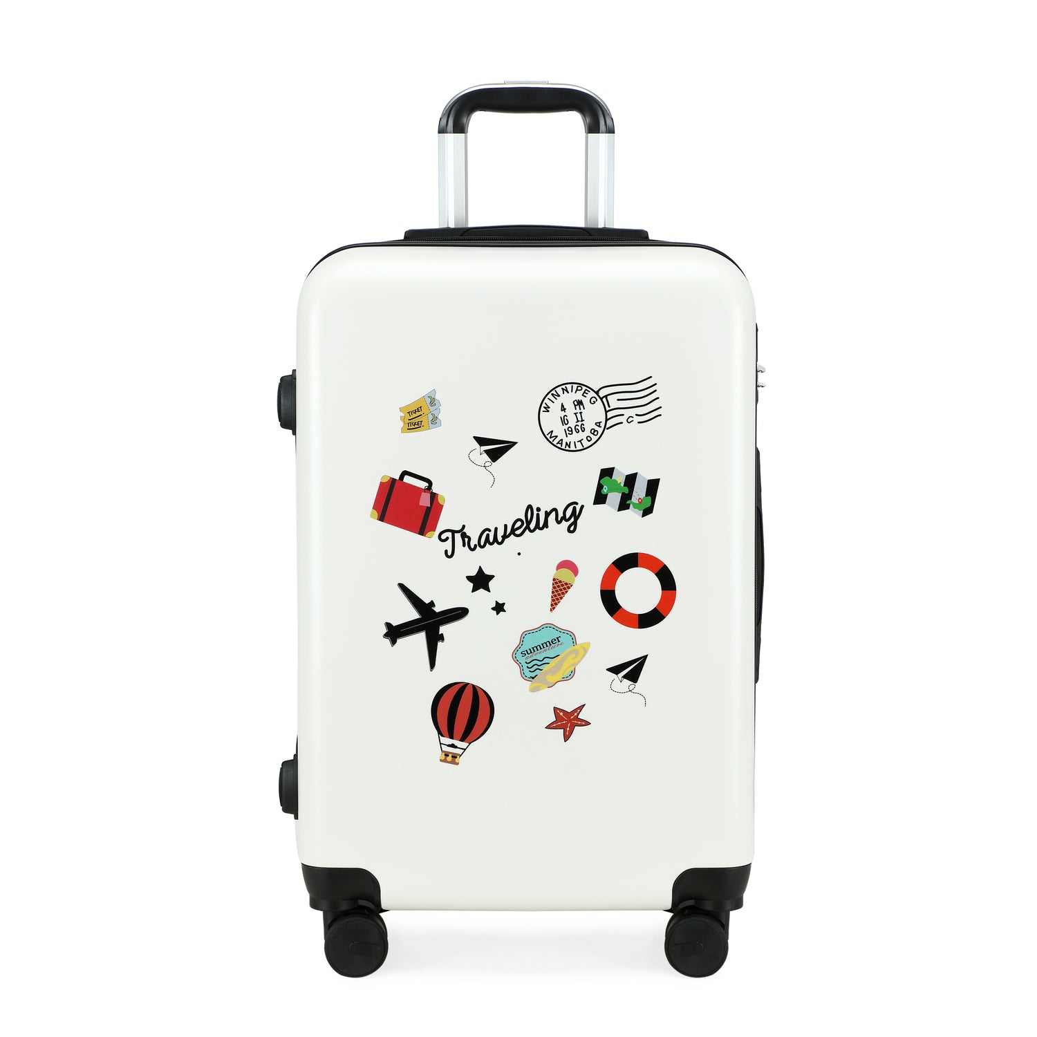 Gemiddelde koffer TRAVELING van Greenwich