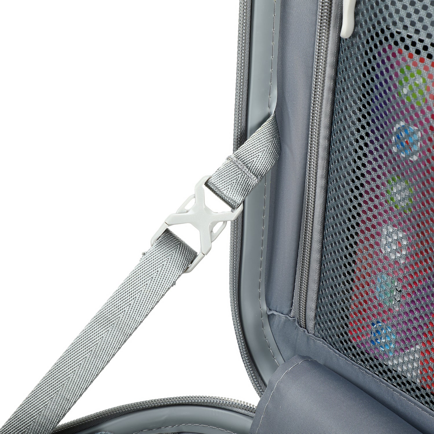 GREENWICH suitcase with child seat CROCODILE