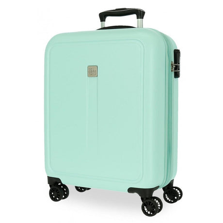 Cabinekoffer Roll Road Camboya turquoise uitbreidbaar