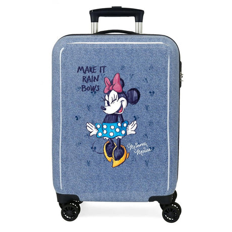 Mala de cabine "MINNIE MAKE IT RAIN BOWS" Rígido 55CM