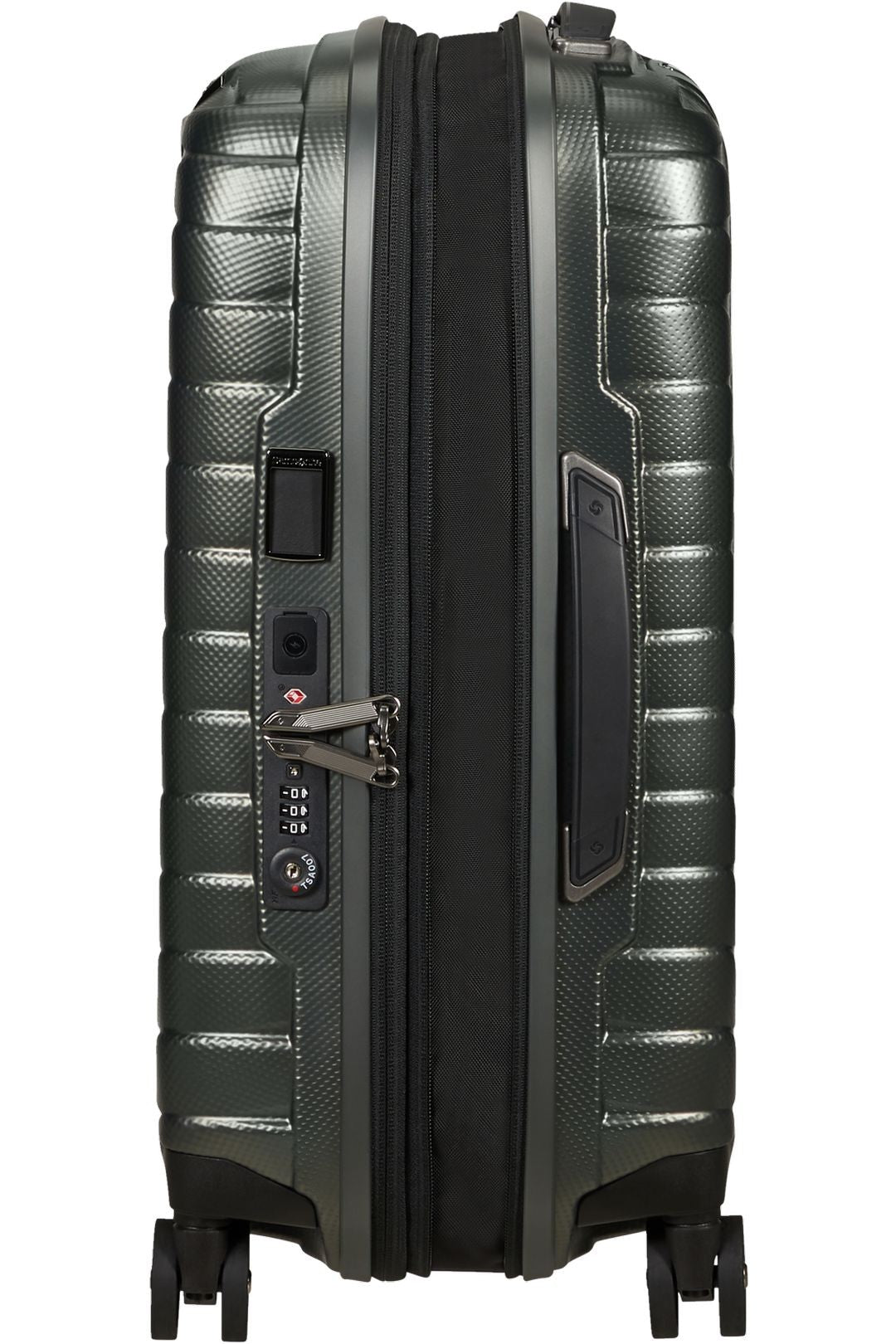 Maleta de Cabina PROXIS LENGHT 55cm Extensible Fabricada con Roxkin