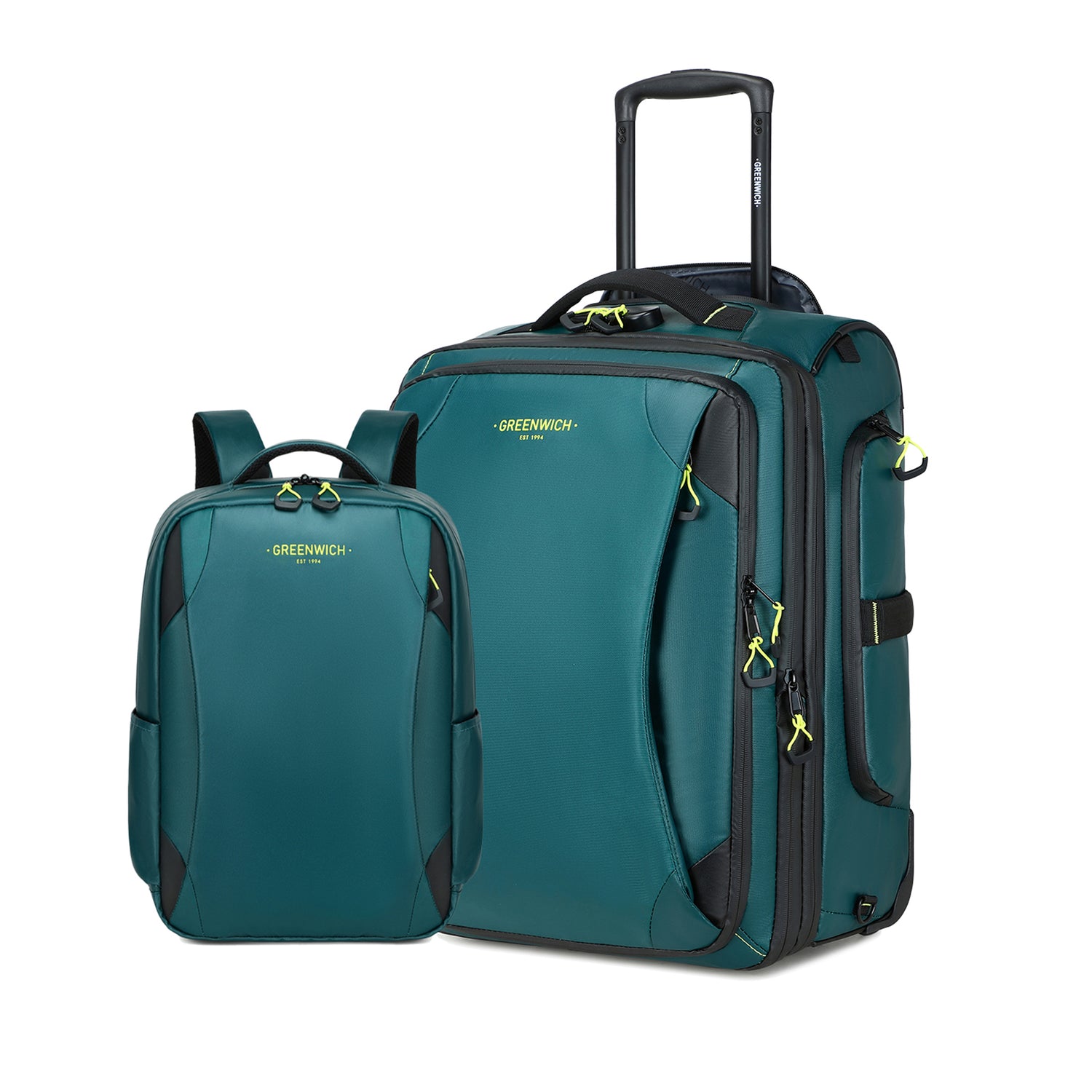 GREENWICH SET TROLLEY CABINA Y MOCHILA DE VIAJE VANCOUVER