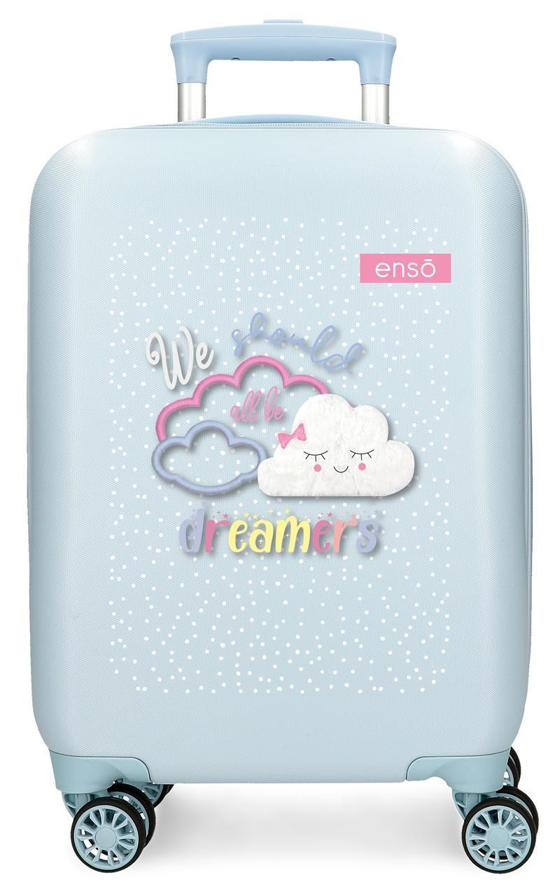 9691322 TROLLEY ABS 50CM.4R.ENSO DREAMERS Light blue