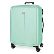 Valise moyenne Roll Road Camboya Rigide 68cm Turquoise
