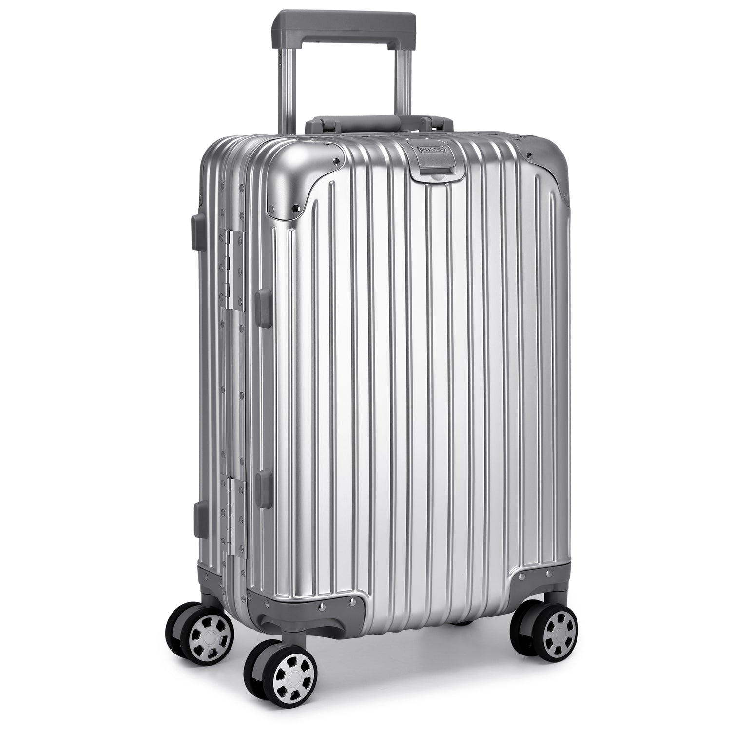 Greenwich kuffert 100% aluminium af Paris 55 cm kabine