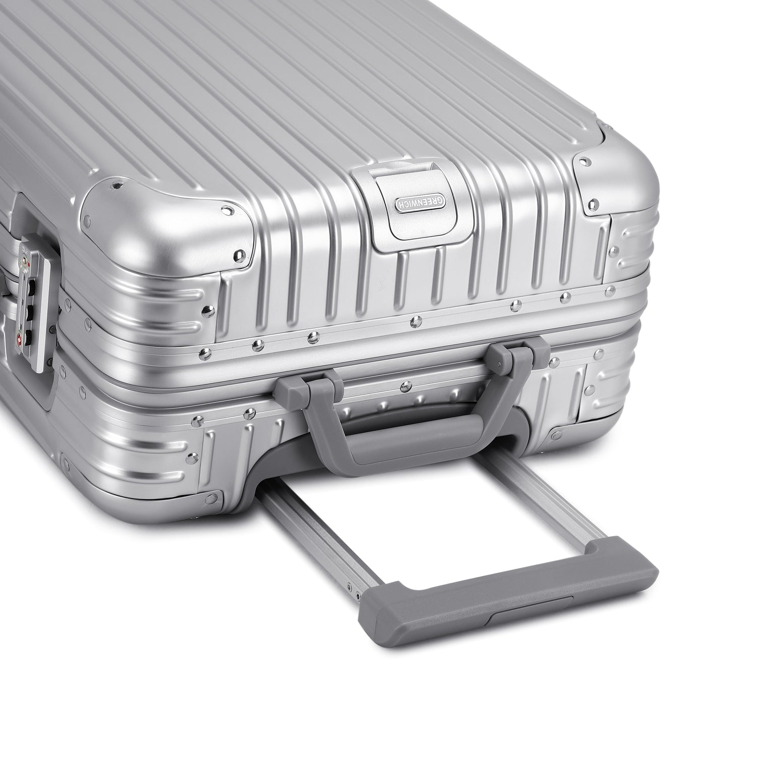 GREENWICH Maleta 100% ALUMINIO de cabina Paris 55CM