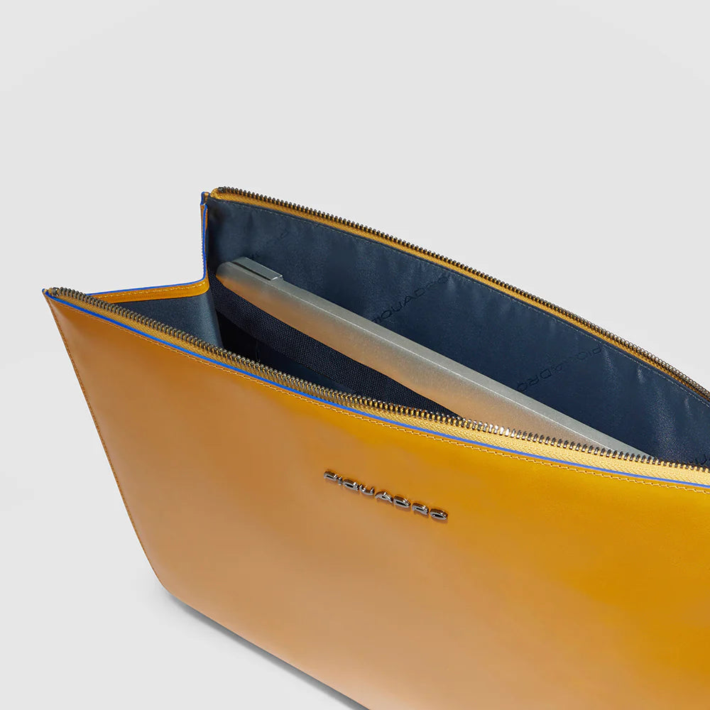 LEREN HANDTAS VOOR IPAD