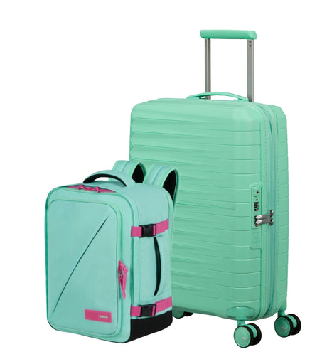 AMERICAN TOURISTER pack Cabin suitcase FASTFORWARD + backpack TAKE2CABIN M.S.