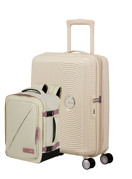 Pack Cabin suitcase SOUNDBOX + travel backpack TAKE2CABIN of AMERICAN TOURISTER