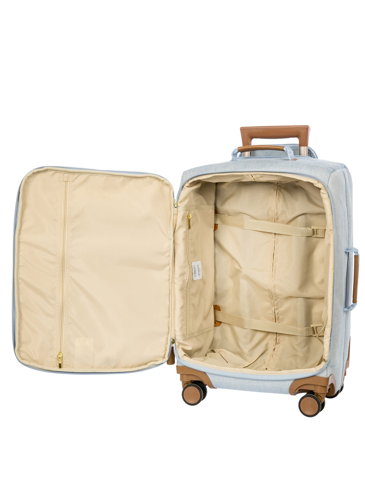 Bric VOLTERRA TRAMA Walizka kabinowa 55CM BLUE
