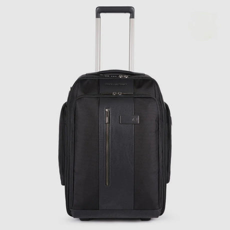 PIQUADRO Mochila de viaje Brief con ruedas para portátil 15,6"