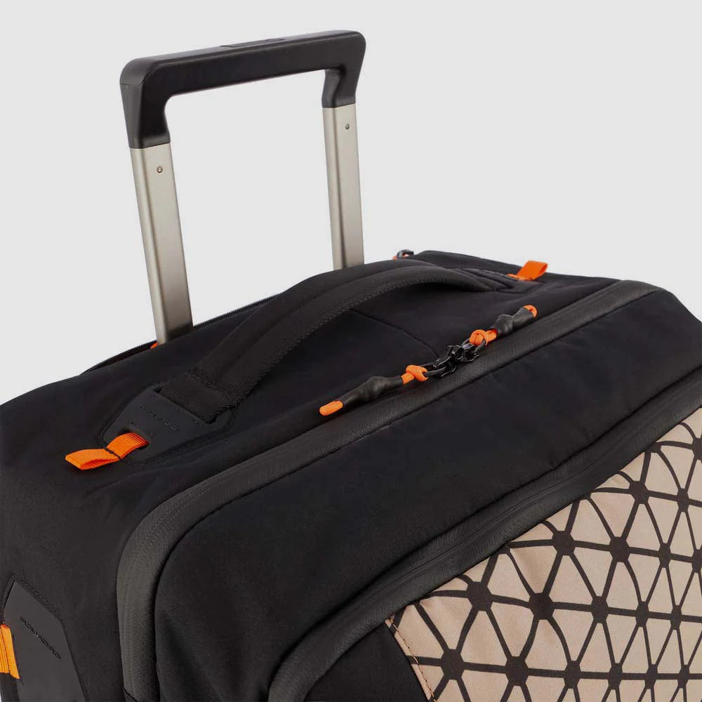 PIQUADRO TROLLEY GROßE 2 RÄDER AUS STOFF