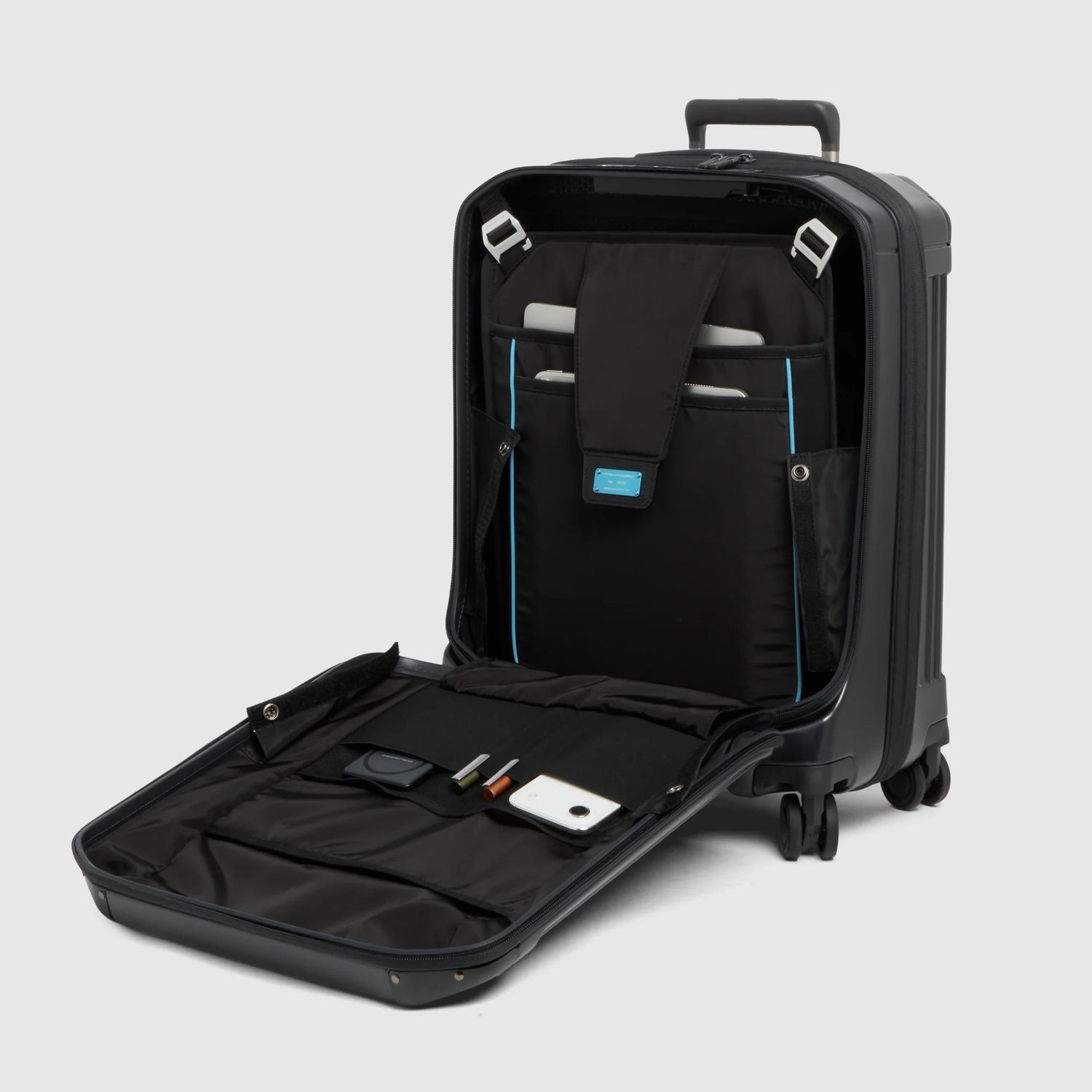 PIQUADRO Kabinenkoffer PQ LIGHT MIT TASCHE FÜR PC 15,6"