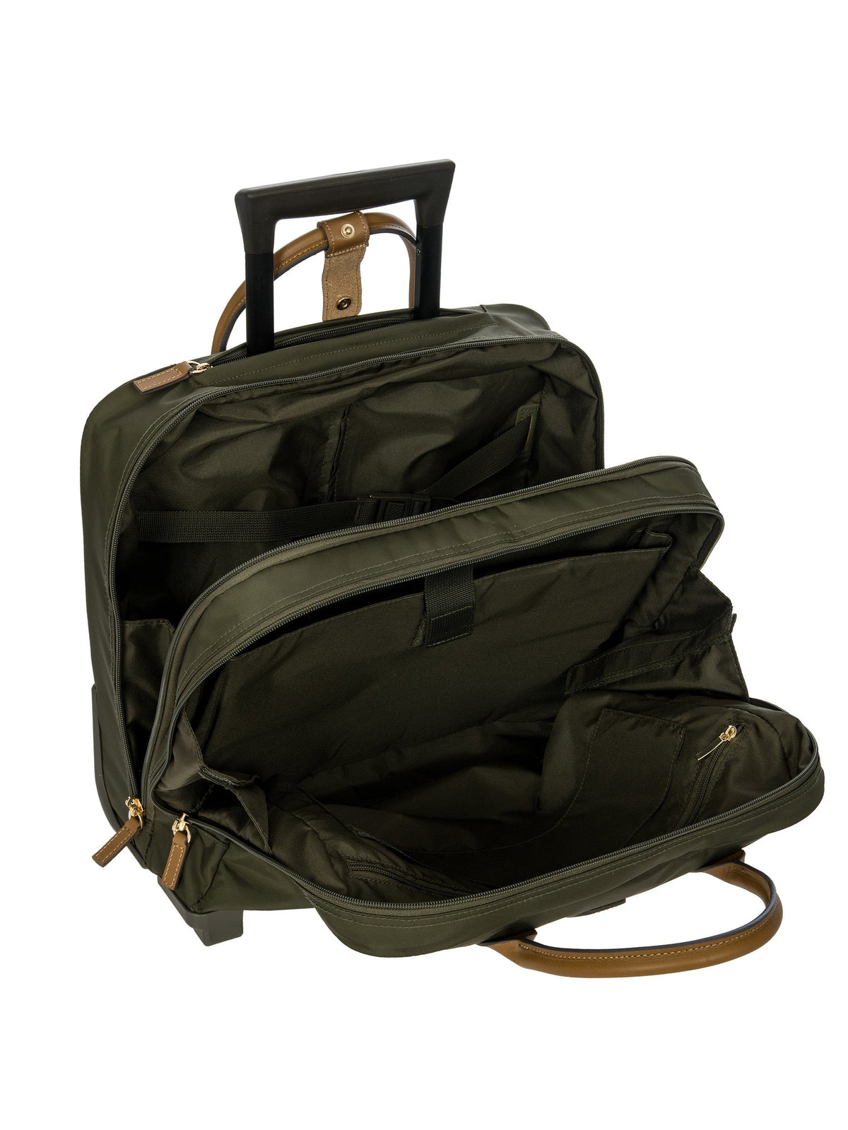 Bric X-COLLECTION TROLLEY OLIVE PILOT LAPTOPÓW