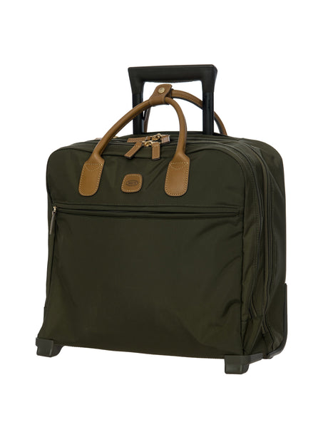 Bric's X-COLLECTION TROLLEY OLIVE LAPTOP-PILOT