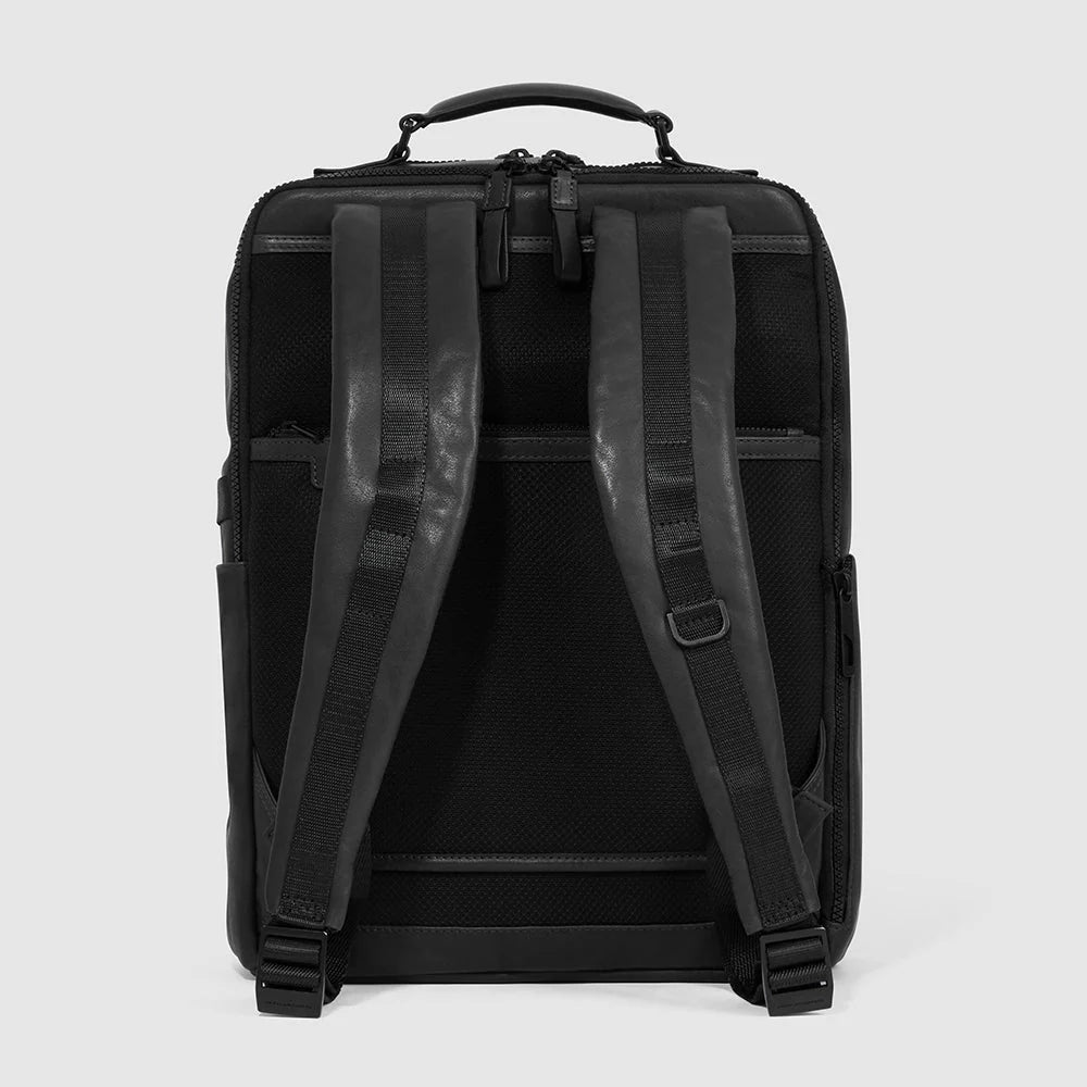 PIQUADRO 15'6" LAPTOP BACKPACK WITH ANTI-THEFT CABLE HARPER