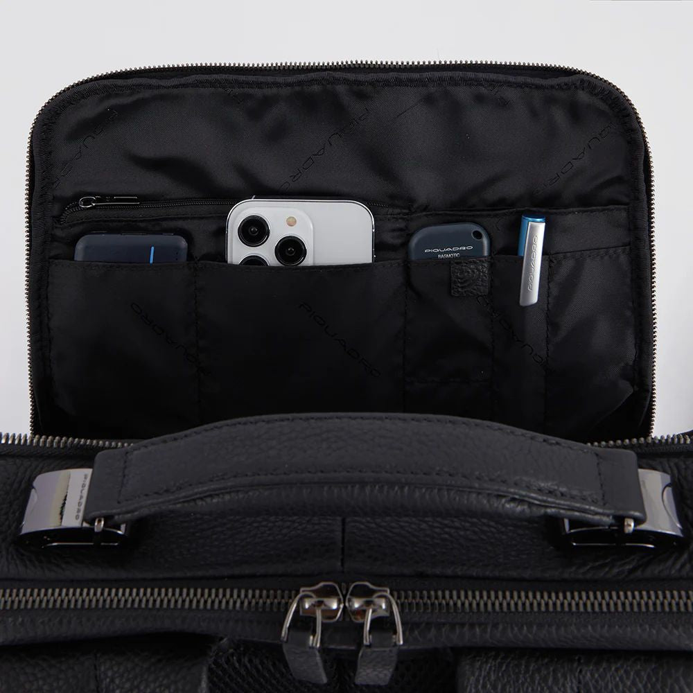 PIQUADRO Computer holder 15.6 ”with anti -theft cable MODUS SPECIAL