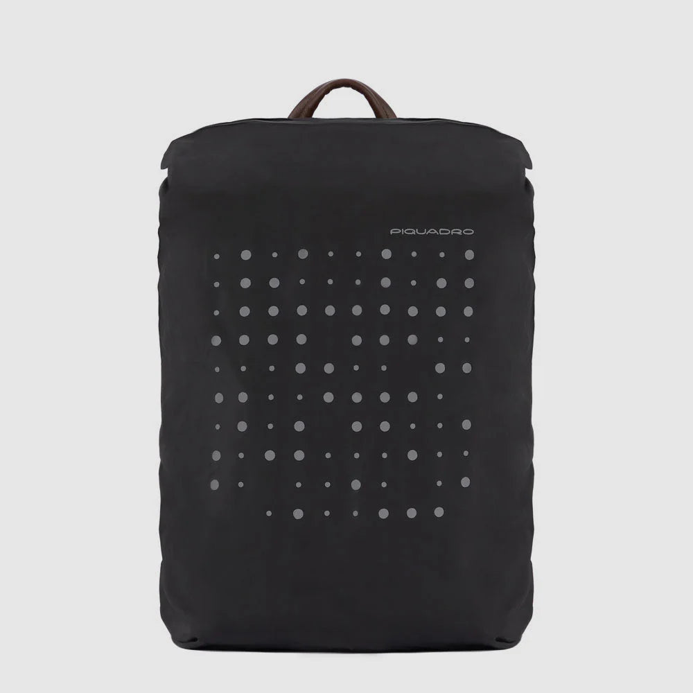 PIQUADRO MOCHILA DE HOMEM COM CAPA IMPERMEÁVEL HARPER