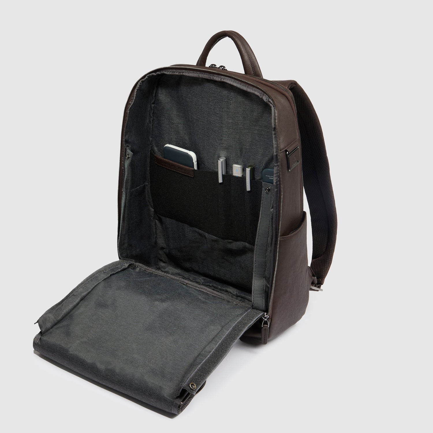 SAC À DOS PERSONNALISABLE POUR ORDINATEUR PORTABLE 14 BLACK CARRÉ