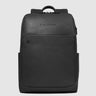 PIQUADRO SAC À DOS POUR ORDINATEUR PORTABLE 15'6" BLACK CARRÉ