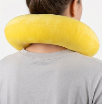 Ergonomic travel pillow