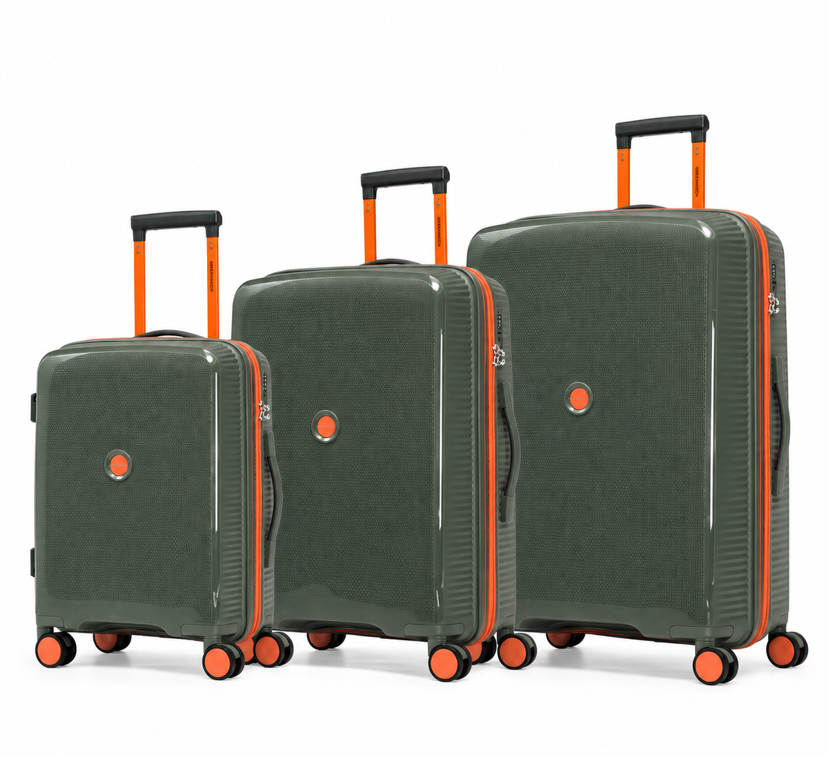 GREENWICH SET De valises avec EXTENSIBLE ARUBA