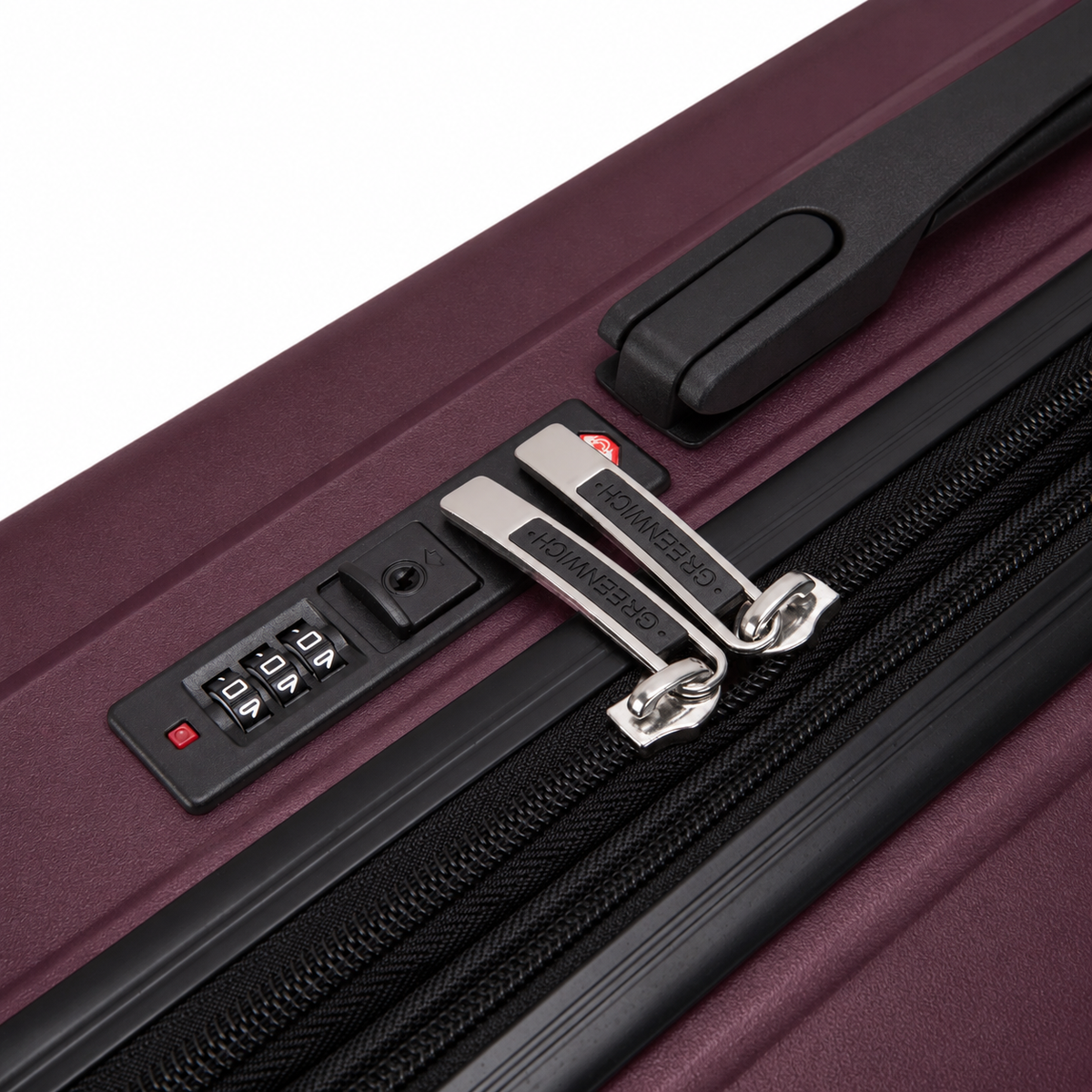 GREENWICH Valise cabine 56cm extensible TERRE DE SIENNE