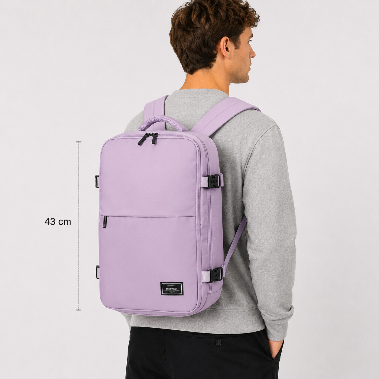 GREENWICH Travel backpack HUGO 43CM