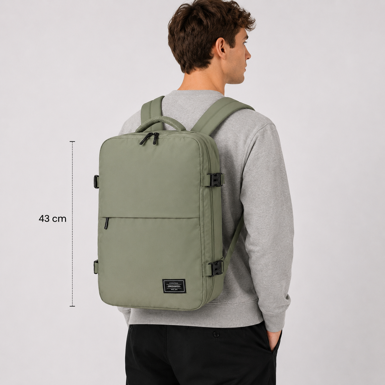 GREENWICH Travel backpack HUGO 43CM