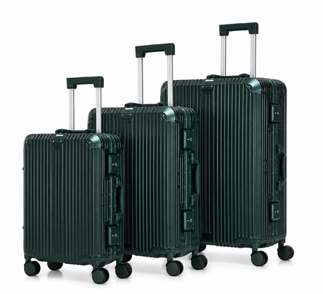 GREENWICH Set ALUMIINI Matkalaukkuja FRAME 55cm/69cm/78cm DOHA