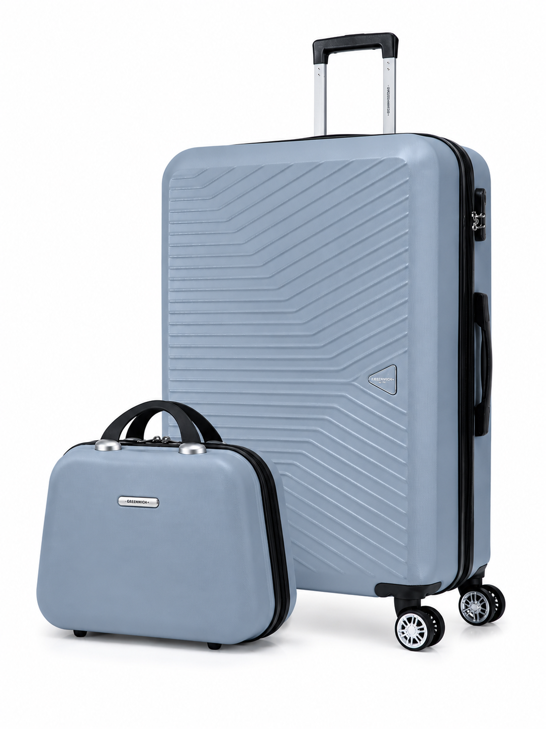 GREENWICH pack neceser + großer Koffer extensible NAIROBI