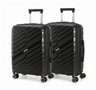 GREENWICH Pack 2 Cabin suitcases 55cm expandable VALENCIA