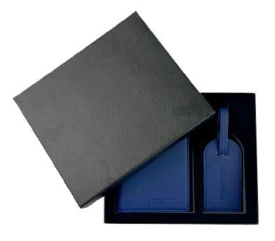 GREENWICH set Copertura e identificatore della valigia del passaporto