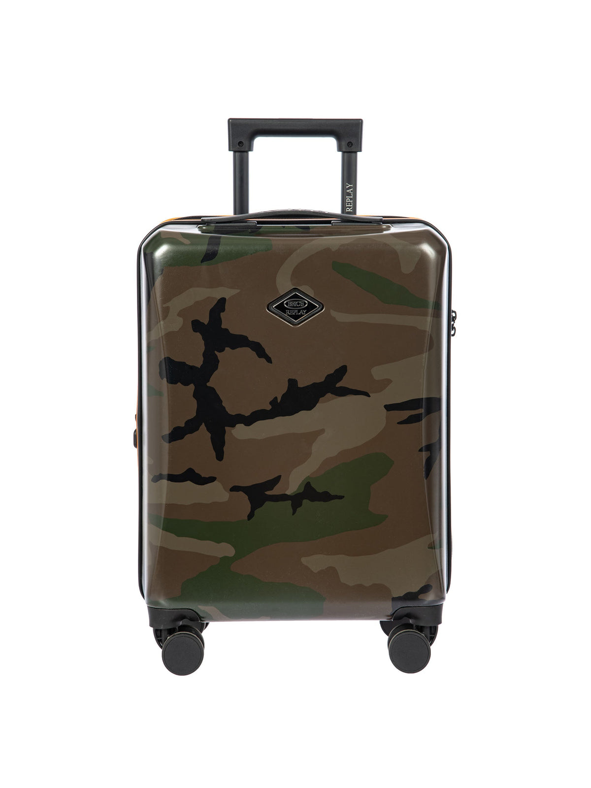 REPLAY di Bric's Valigia da cabina RIGIDO PERSONALIZZABILE 55CM CAMOUFLAGE Bric's REPLAY