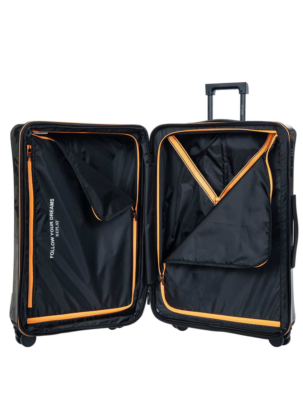 Bric's REPLAY VALIGIA RIGIDA MEDIA PERSONALIZZABILE 70CM CAMOUFLAGE