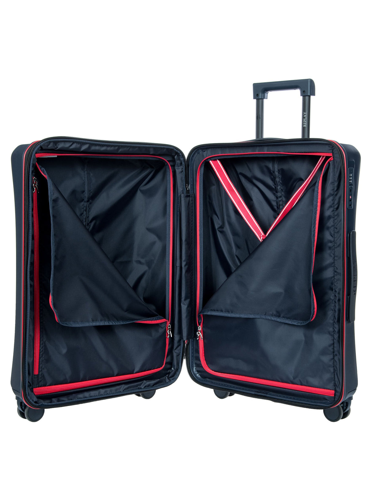 Bric's REPLAY VALIGIA RIGIDA MEDIA PERSONALIZZABILE 70CM NAVY