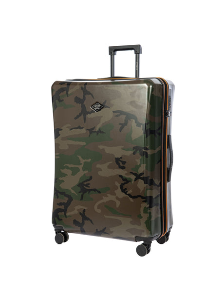 Bric's REPLAY GROSSER ANPASSBARER STARKER KOFFER 79CM CAMOUFLAGE