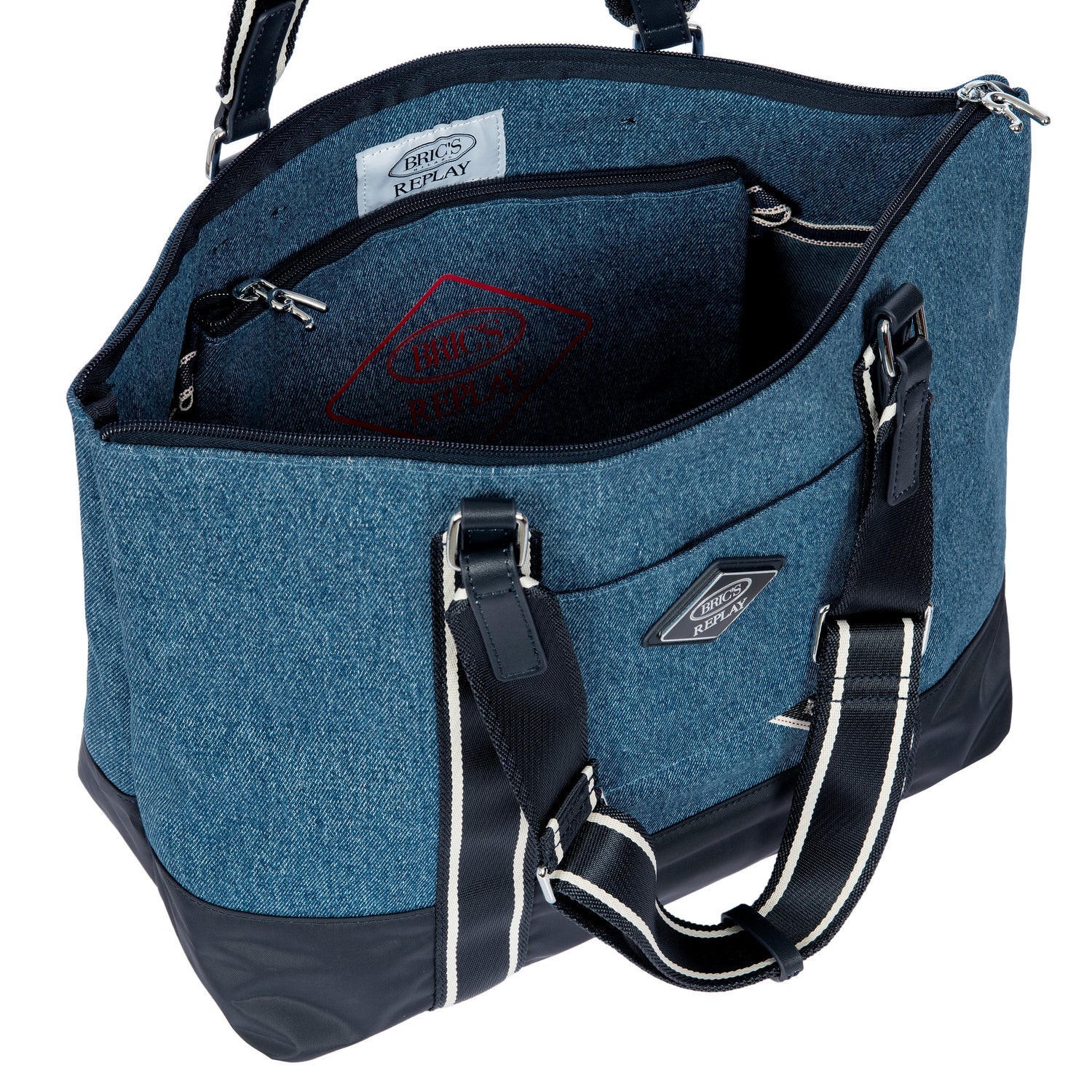 BRIC´S GROSSE 3-IN-1-REISETASCHE AUS RECYCELTEM STOFF VON REPLAY