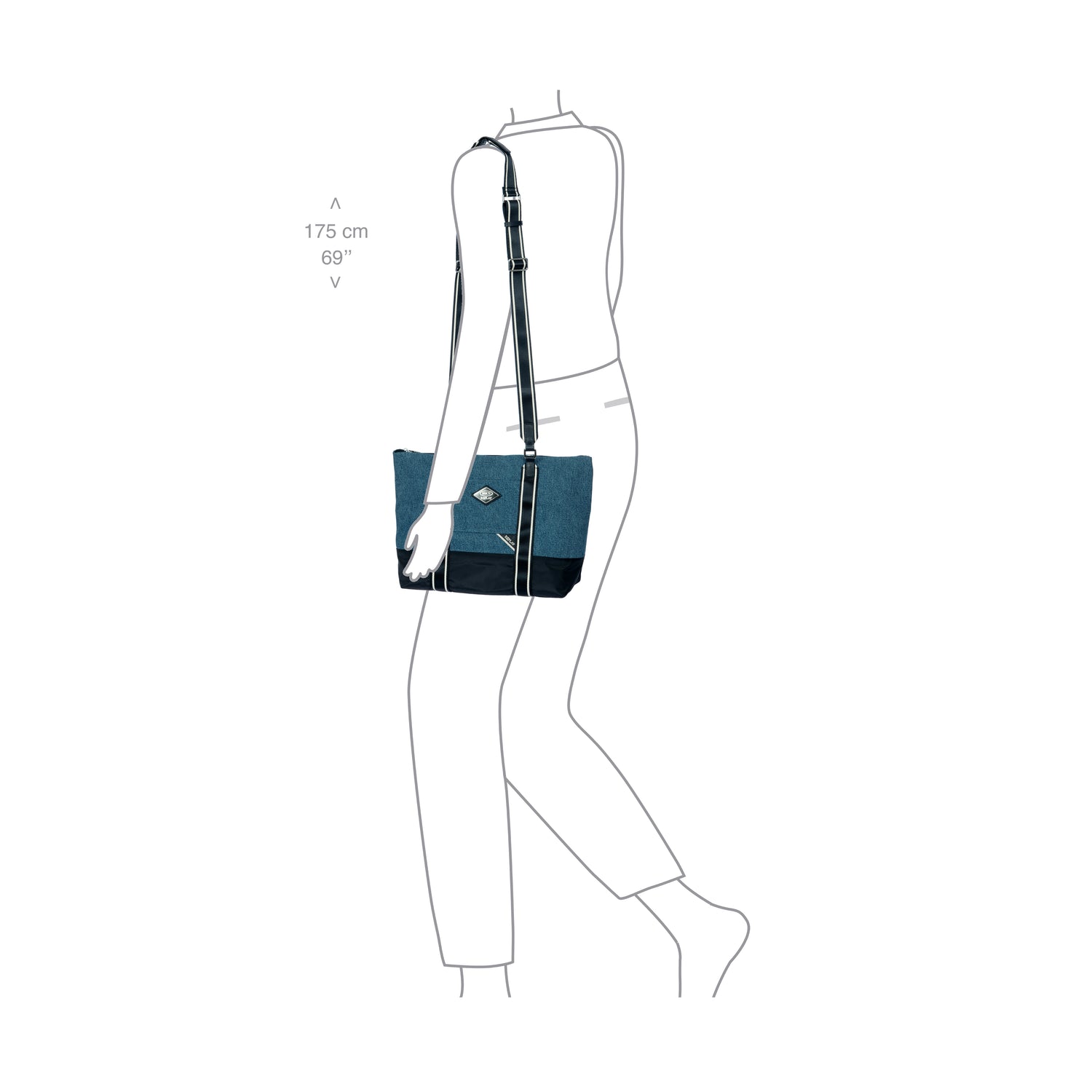 BRIC´S GROSSE 3-IN-1-REISETASCHE AUS RECYCELTEM STOFF VON REPLAY
