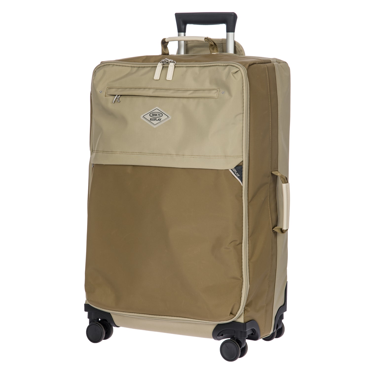 BRIC´S LARGE REPLAY SUITCASE IN RECYCLED MATERIAL