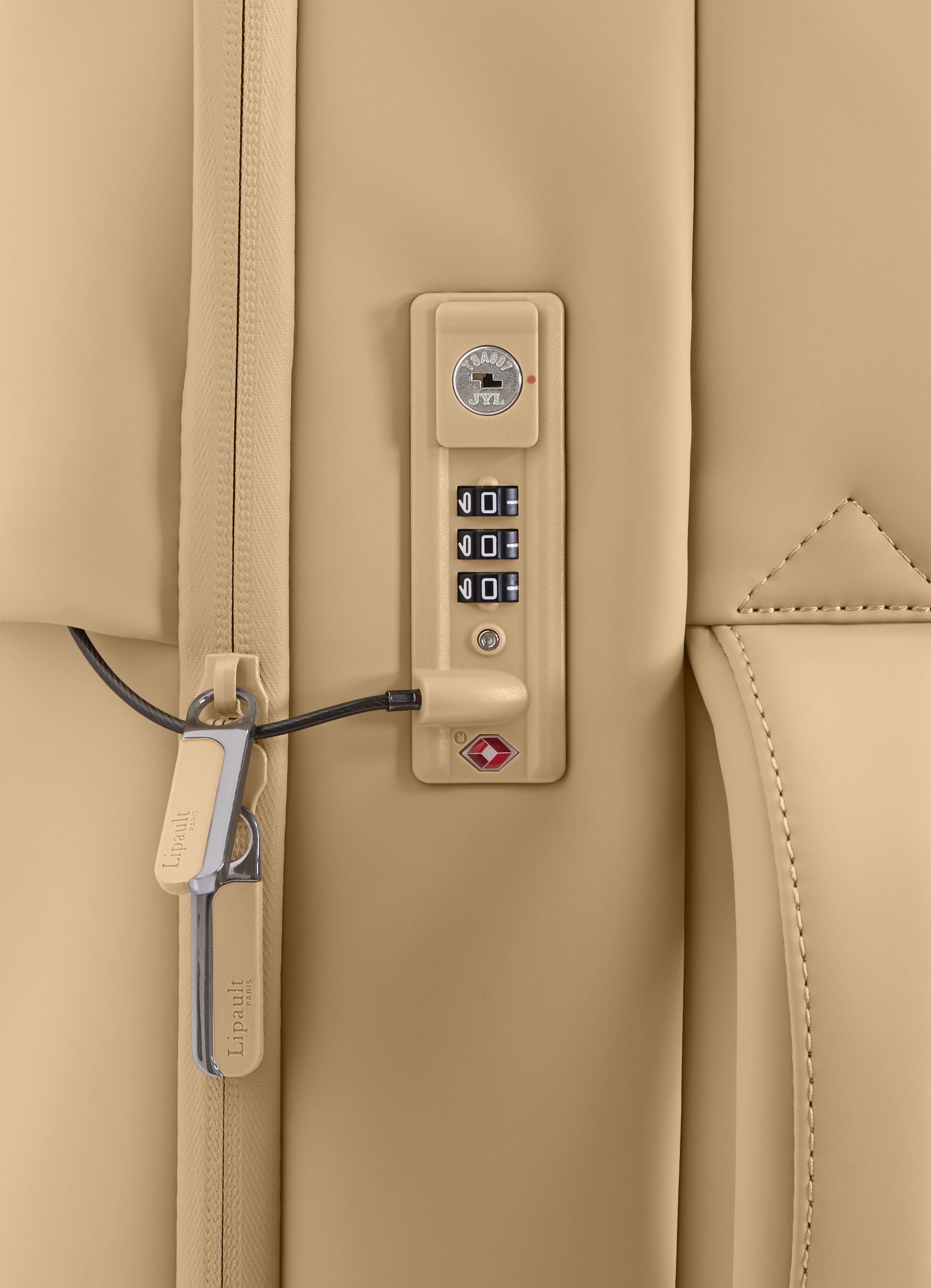 LIPAULT Cabin suitcase 55cm LOST IN BERLIN ash stone