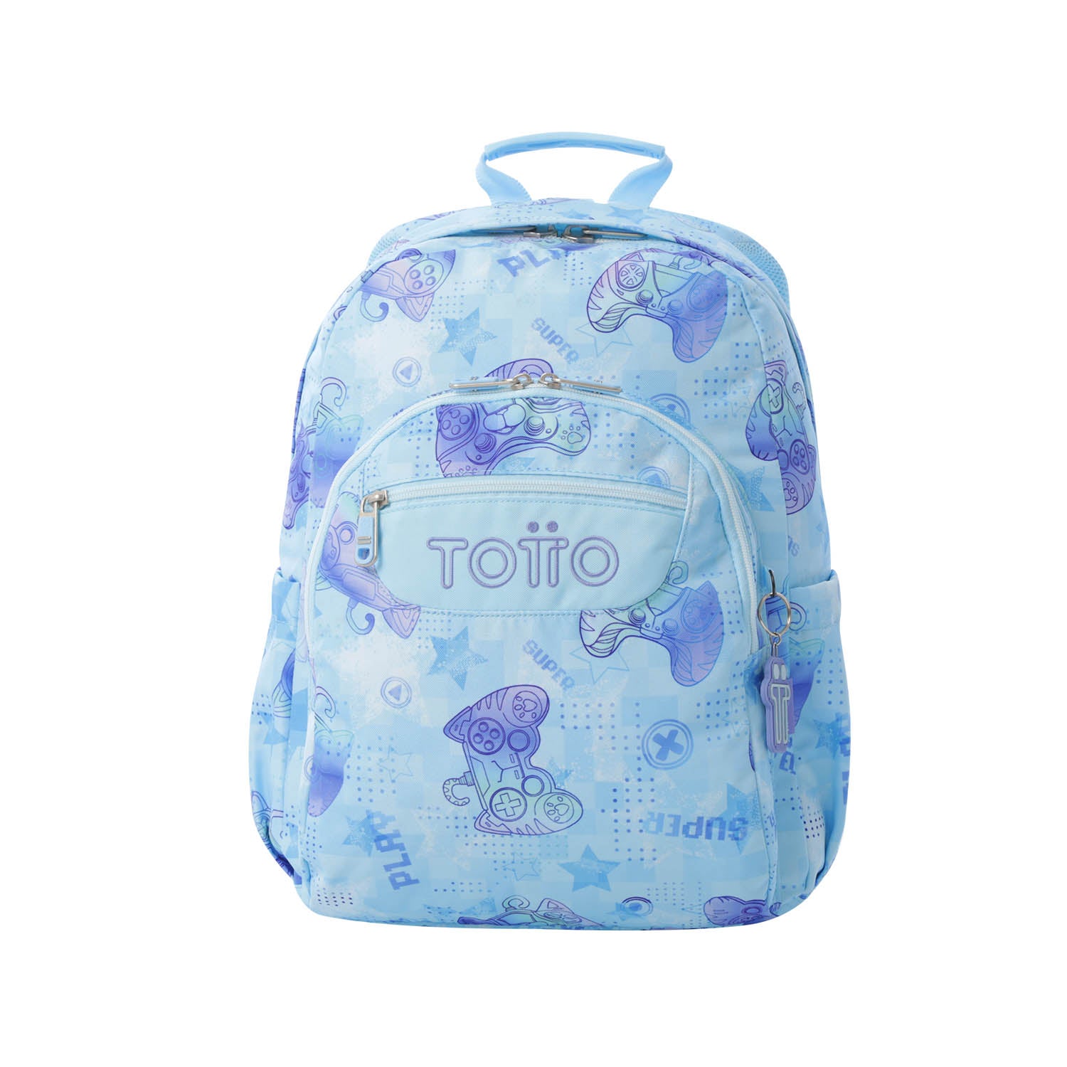 TOTTO Mochila escolar adaptable a carro Polar 1FY- Acuareles
