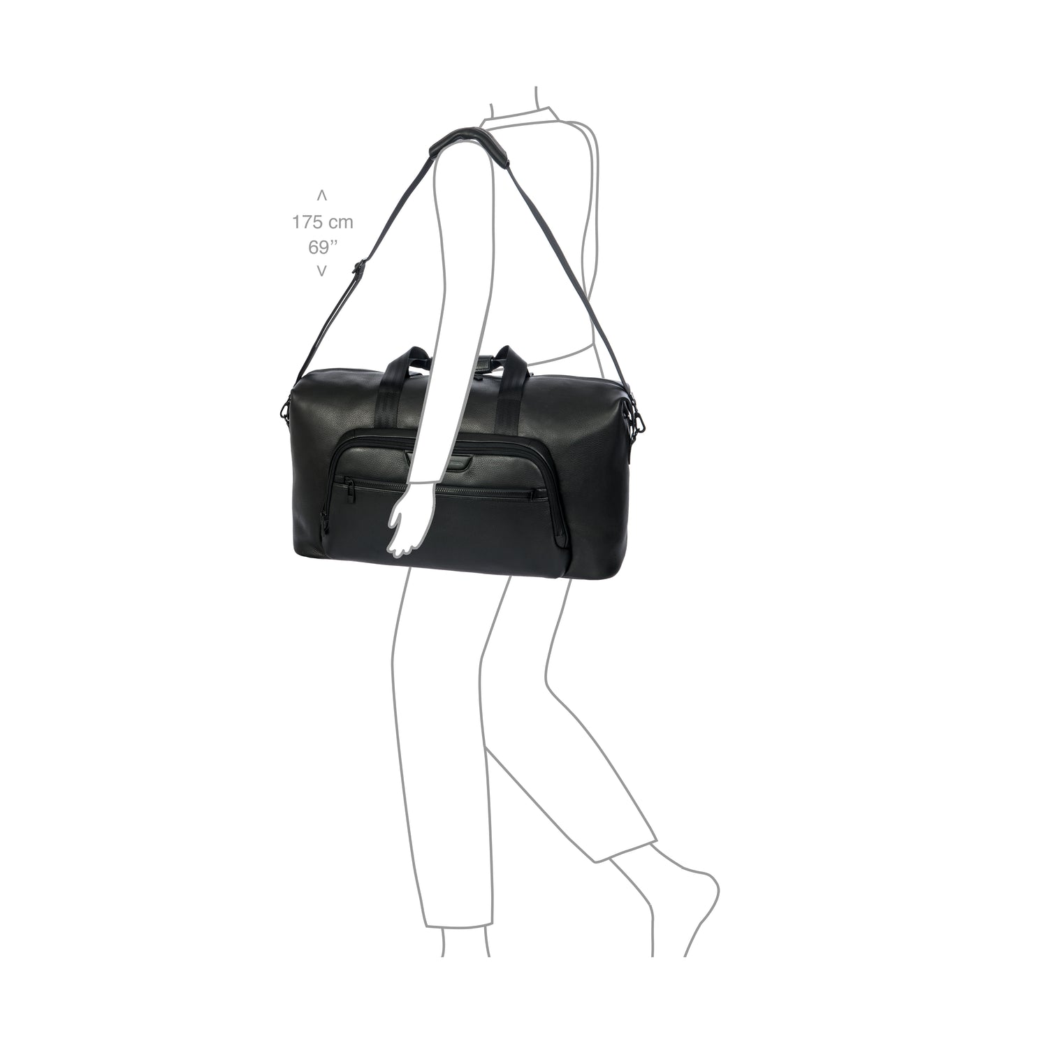 PORSCHE Bolsa Voyage en cuir Roadster Evo