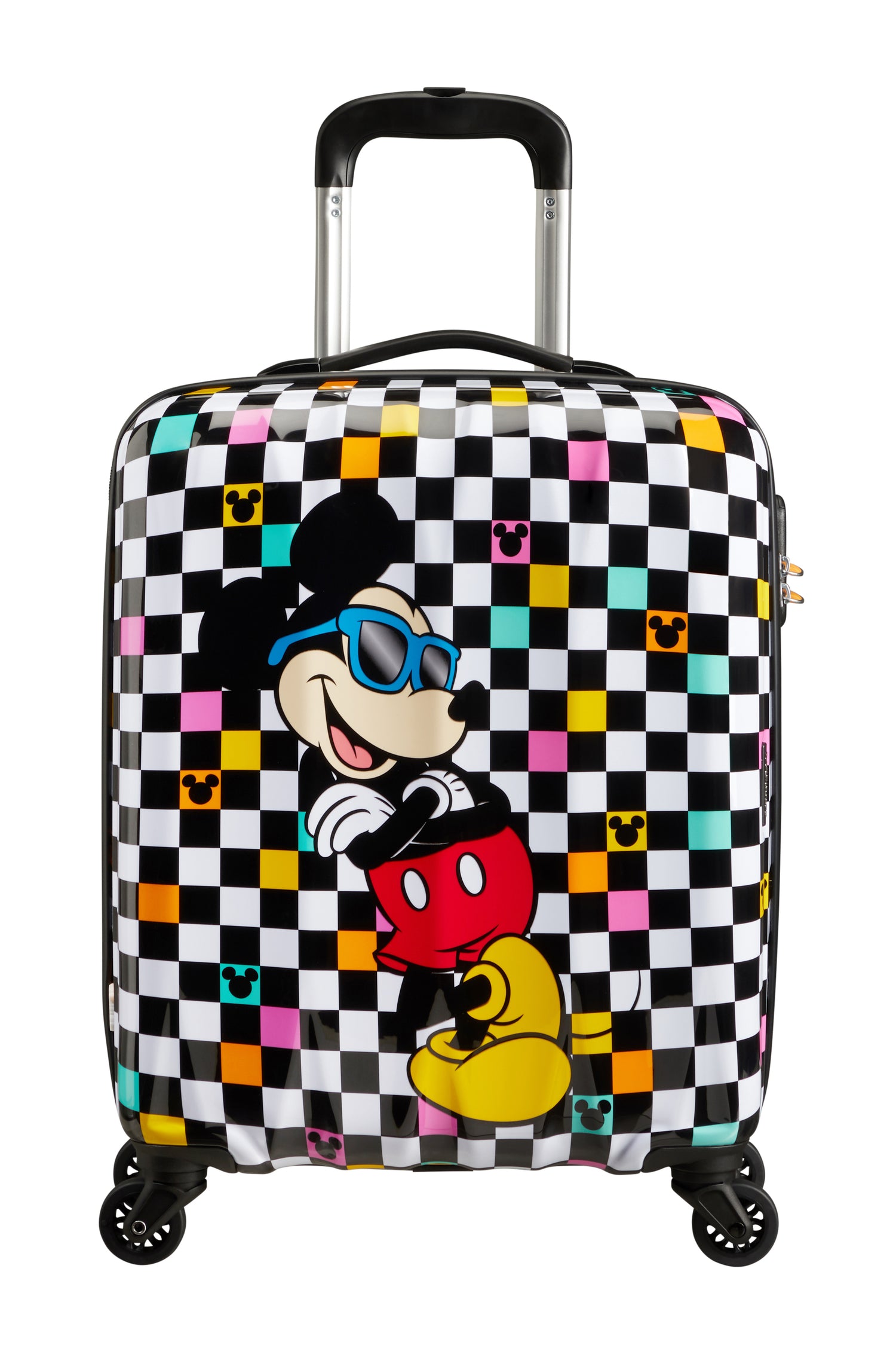 AMERICAN TOURISTER Cabin suitcase HYPERTWIST Mickey check