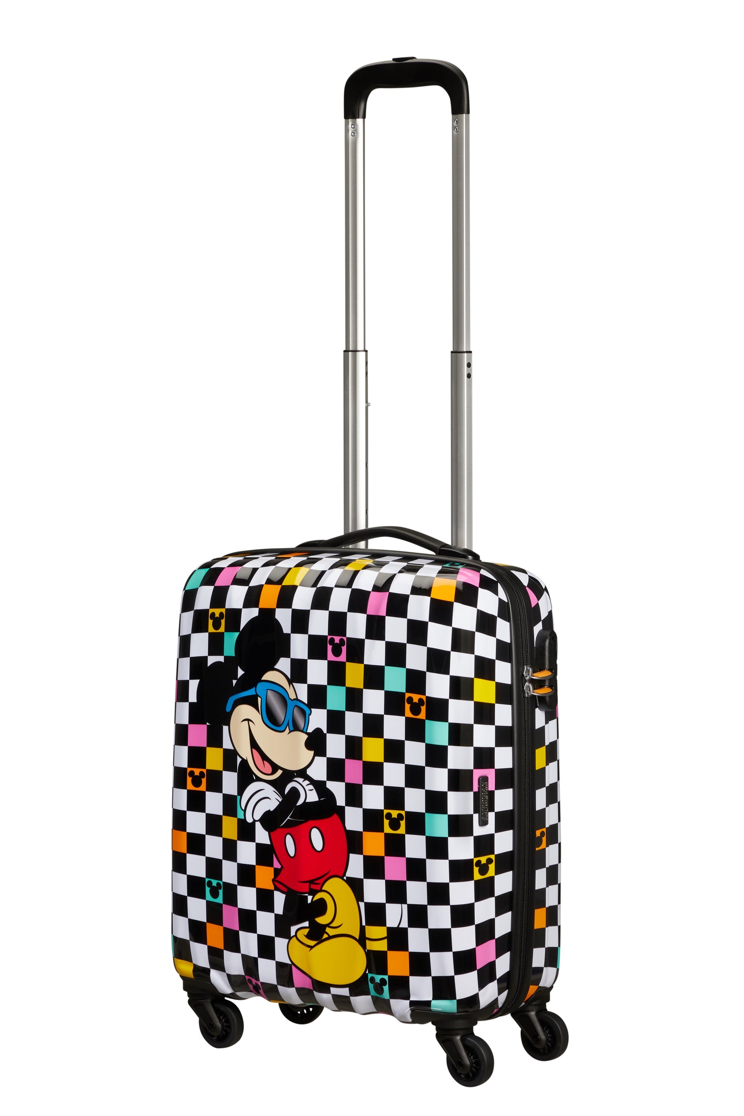 AMERICAN TOURISTER Cabin suitcase HYPERTWIST Mickey check