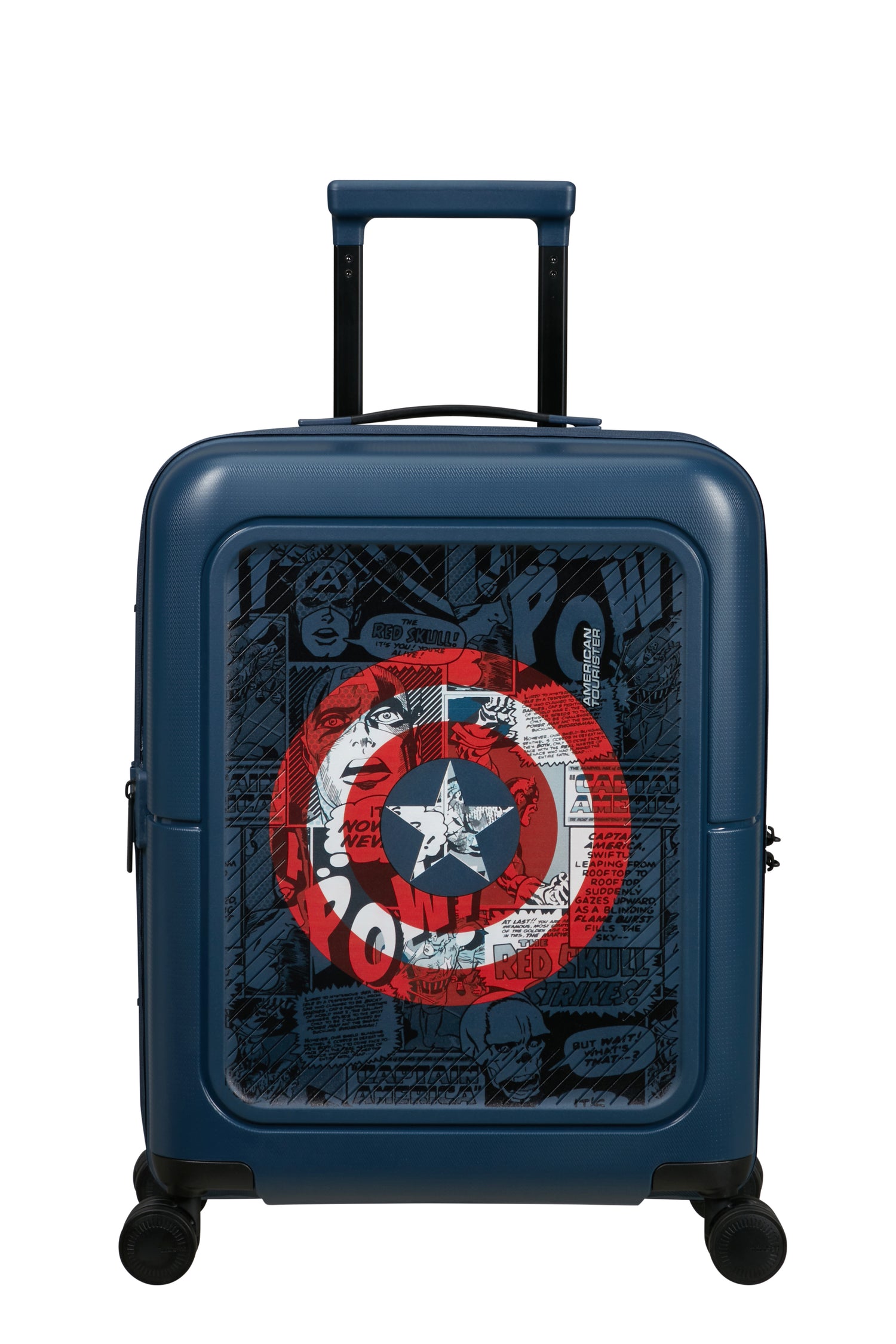 AMERICAN TOURISTER Cabinekoffer Extensible DASHPOP MARVEL - CAPT AMERICA SHIELD