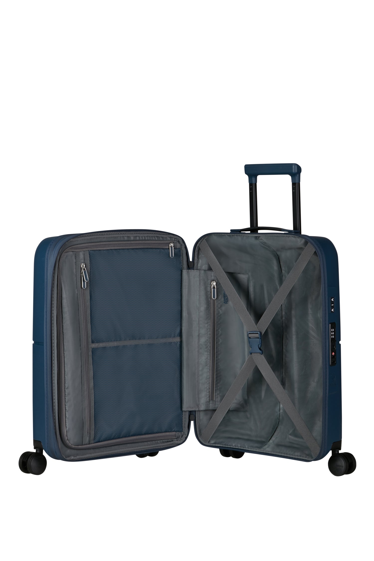 AMERICAN TOURISTER Cabinekoffer Extensible DASHPOP MARVEL - CAPT AMERICA SHIELD