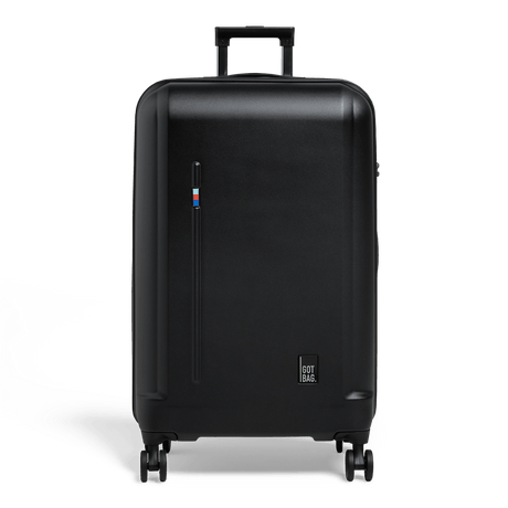 RE:SHELL CHECKED LARGE SUITCASE