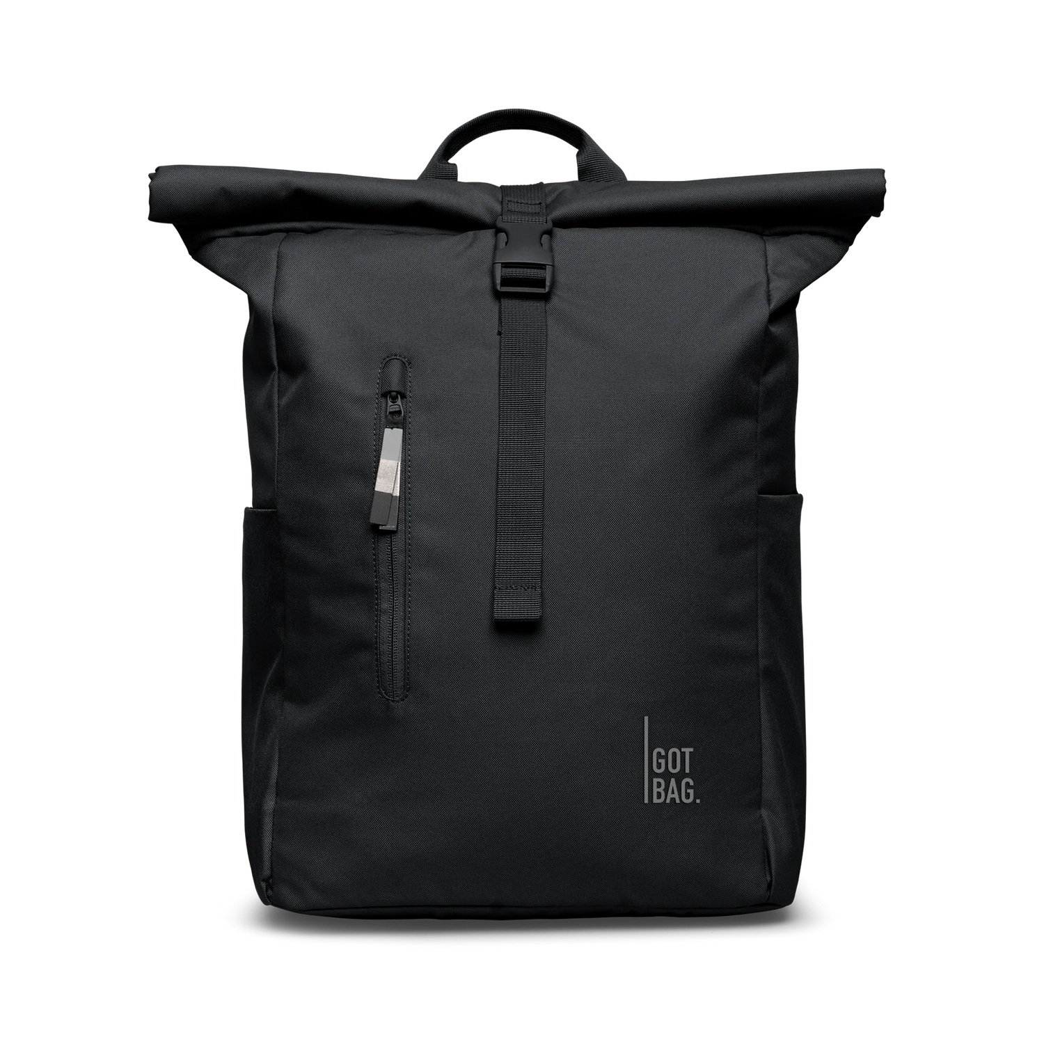 Tenho mochila de bolsa ROLLTOP Monocromático fácil
